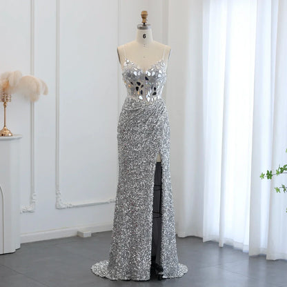 Sequin Mermaid Prom Dress