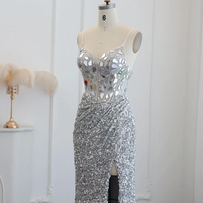 Sequin Mermaid Prom Dress
