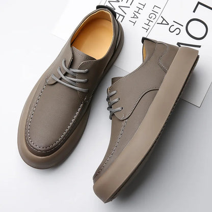 Atelier Genuine Leather Sneakers for Men | Spring Autumn