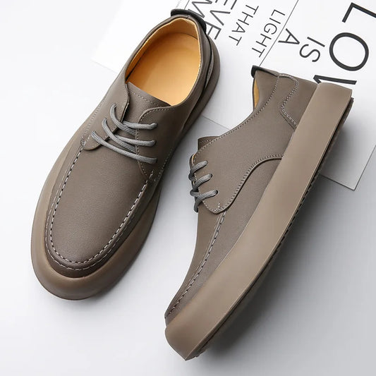 Atelier Genuine Leather Sneakers for Men | Spring Autumn