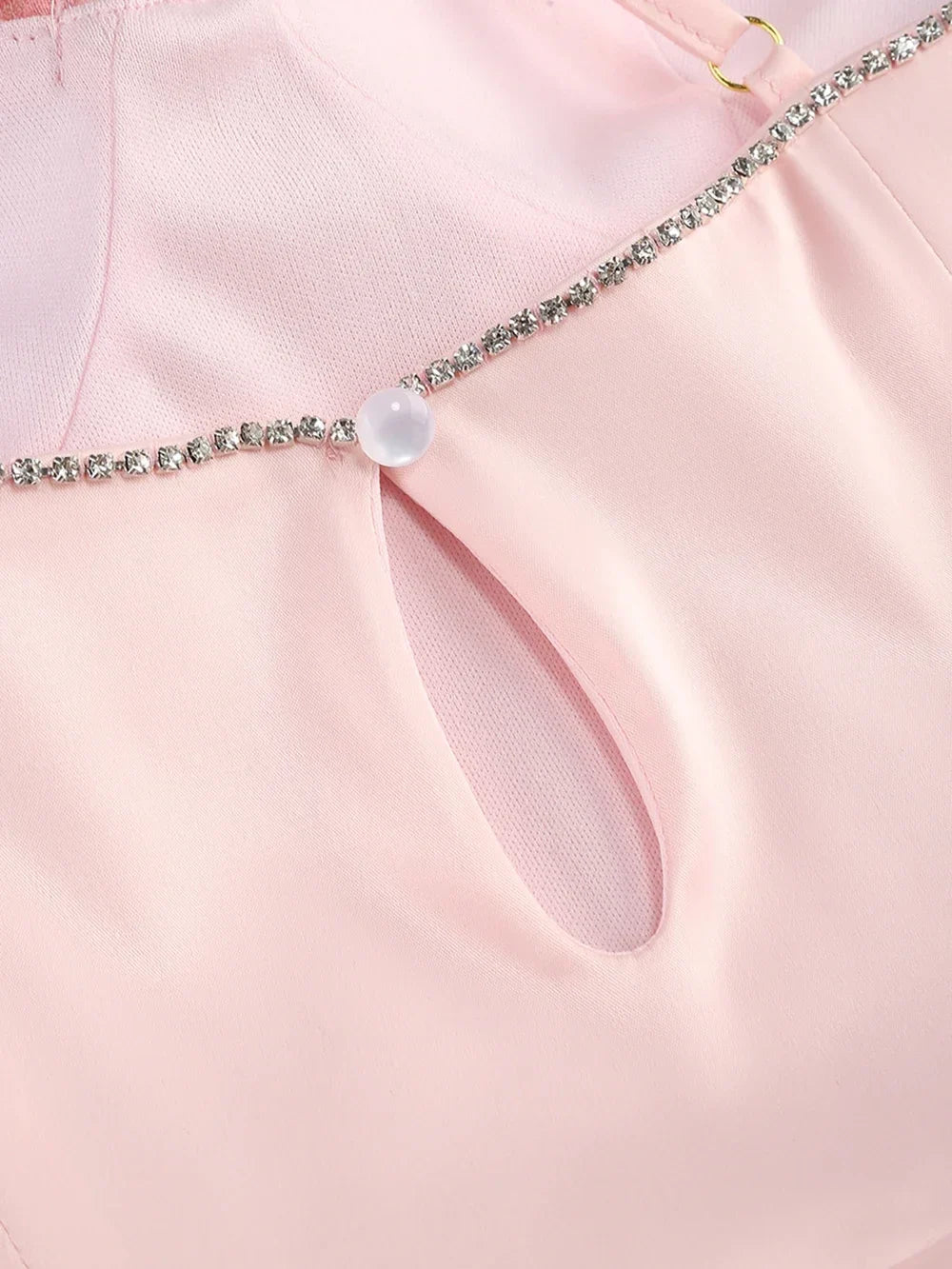 3D Flower  Spaghetti Strap Party  Mini Dress