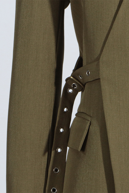 Serafina Cross Buckle Blazer