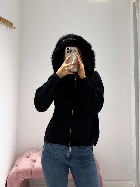 Alison Faux Fur Hoodie