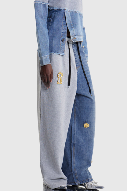 Starla Patchwork Embellished Jeans