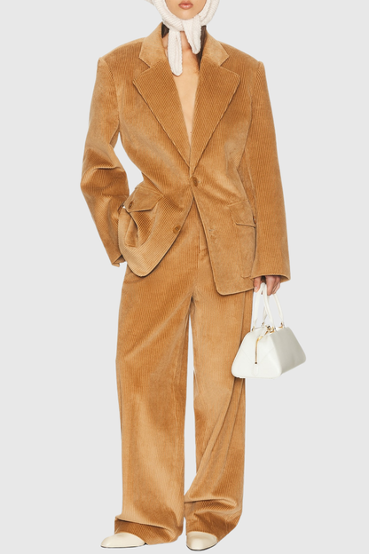 Suzua Corduroy Baggy Trousers