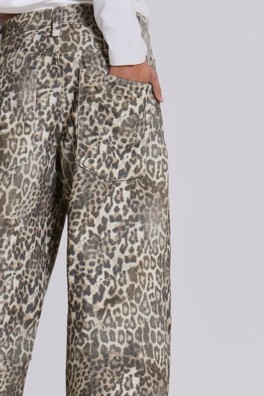 Veda Leopard Fade Jeans