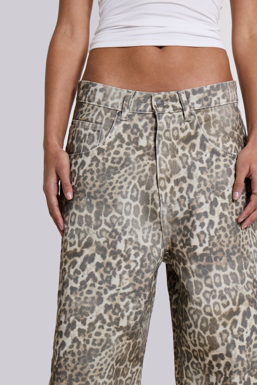 Veda Leopard Fade Shorts