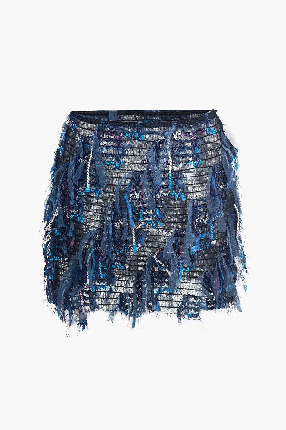 Verona Mesh Ripped Skirt