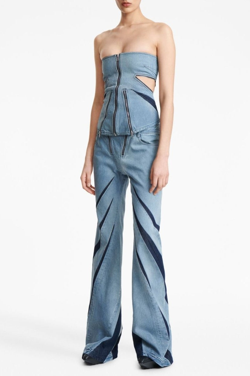 Vivienne Darted Flared Jeans