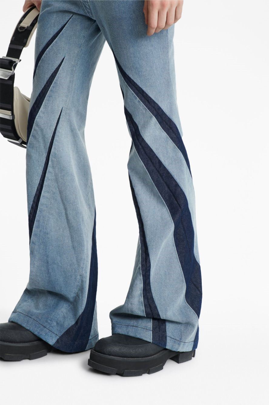 Vivienne Darted Flared Jeans