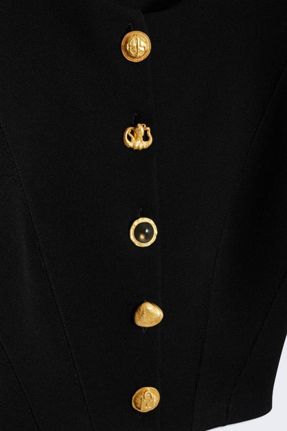 Yanisa Knit Top & Shorts Set - Black