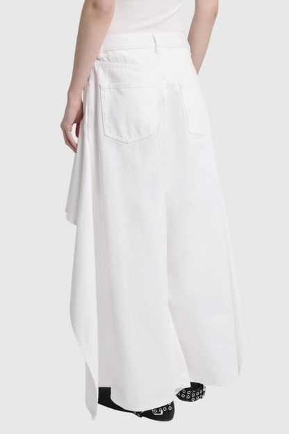 Yolita Ruffle Slit Jeans