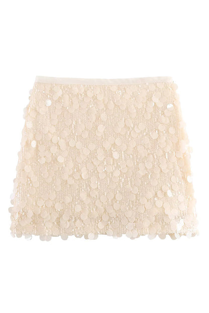 Fashion Sequin Sexy Slim Mini Skirt