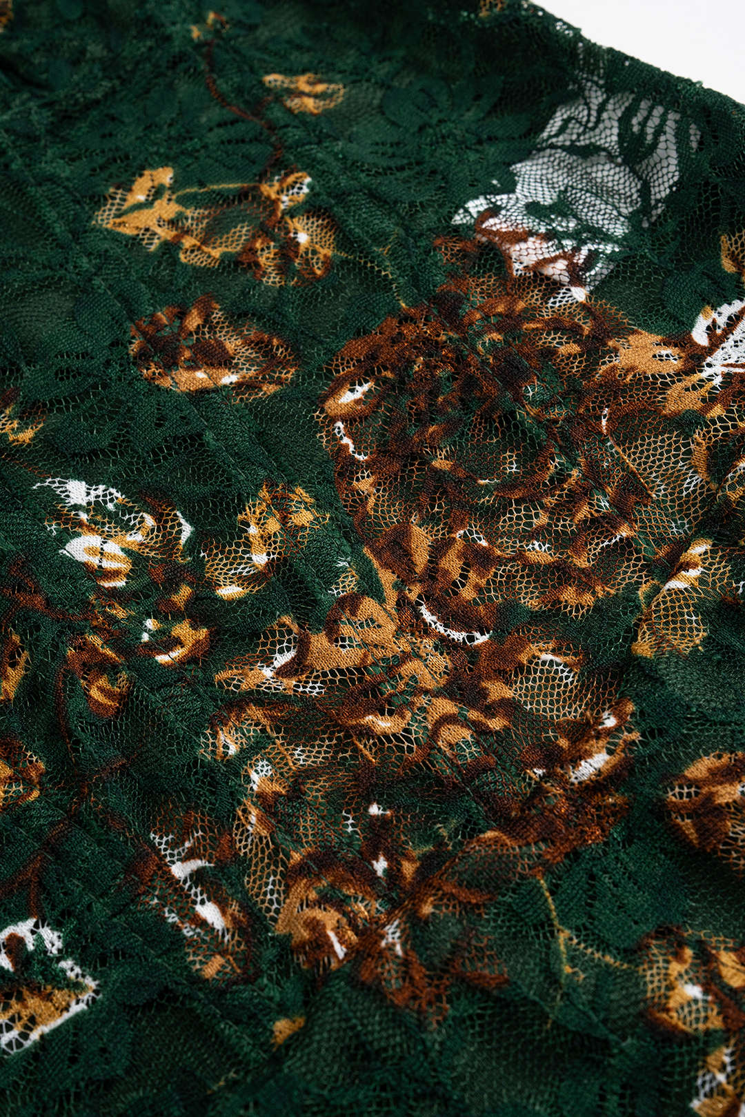 Floral Print Embroidery Bustier Corset Slip Sleeveless Bodysuit