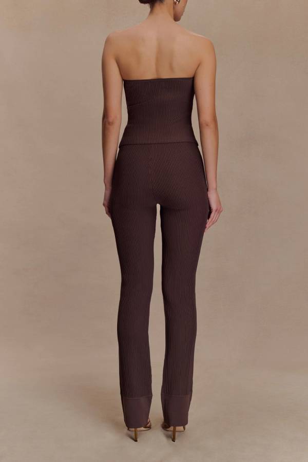 Strapless Cupped Knit Top