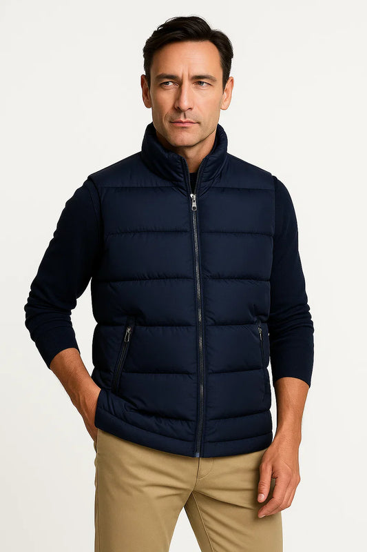 Men's Puffer Vest | Lightweight Quilted Gilet