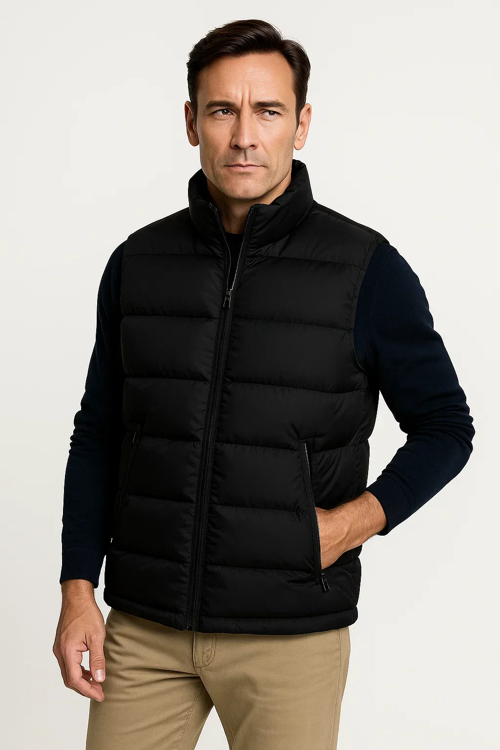Men's Puffer Vest | Lightweight Quilted Gilet