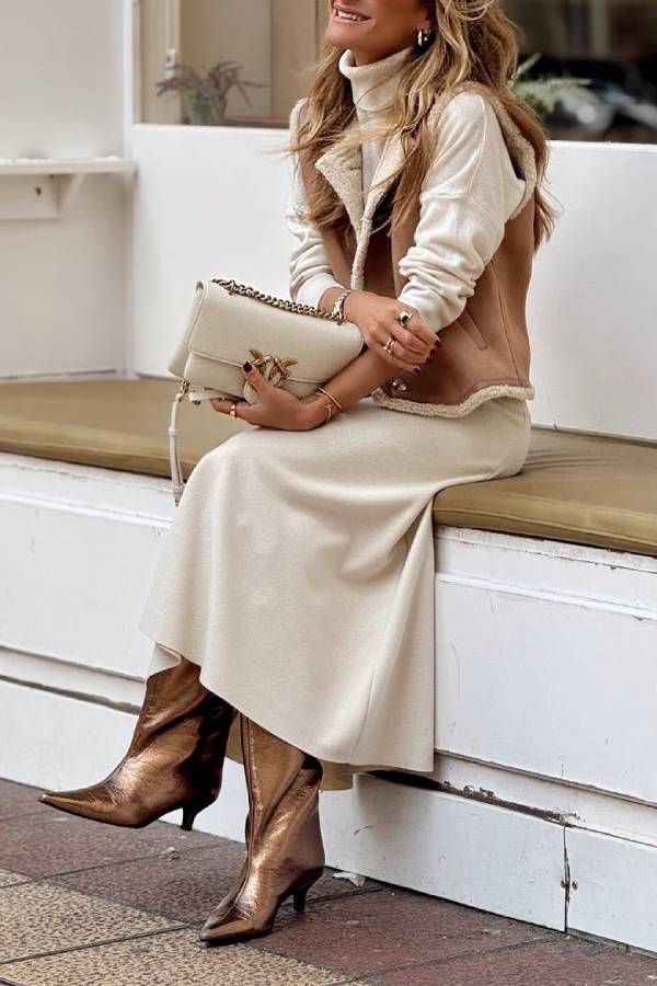 Chaleco de piel de oveja Pablo 