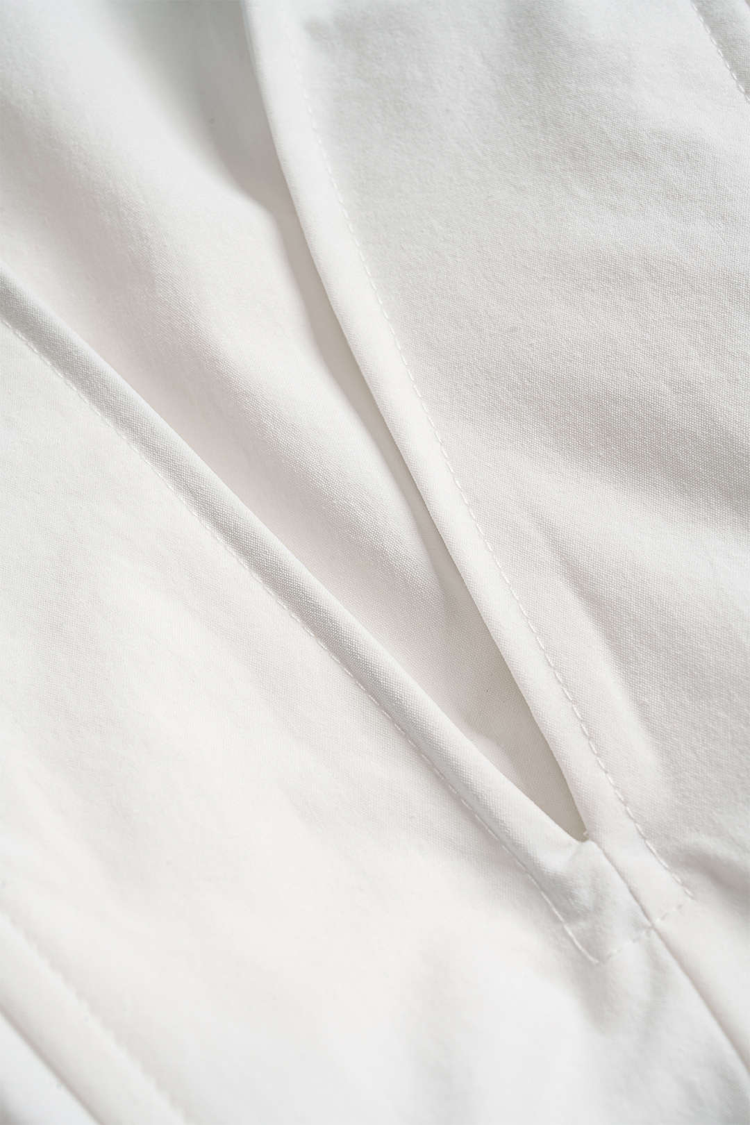 Deep V-neck Cut Out Corset Long-Sleeve Shirt