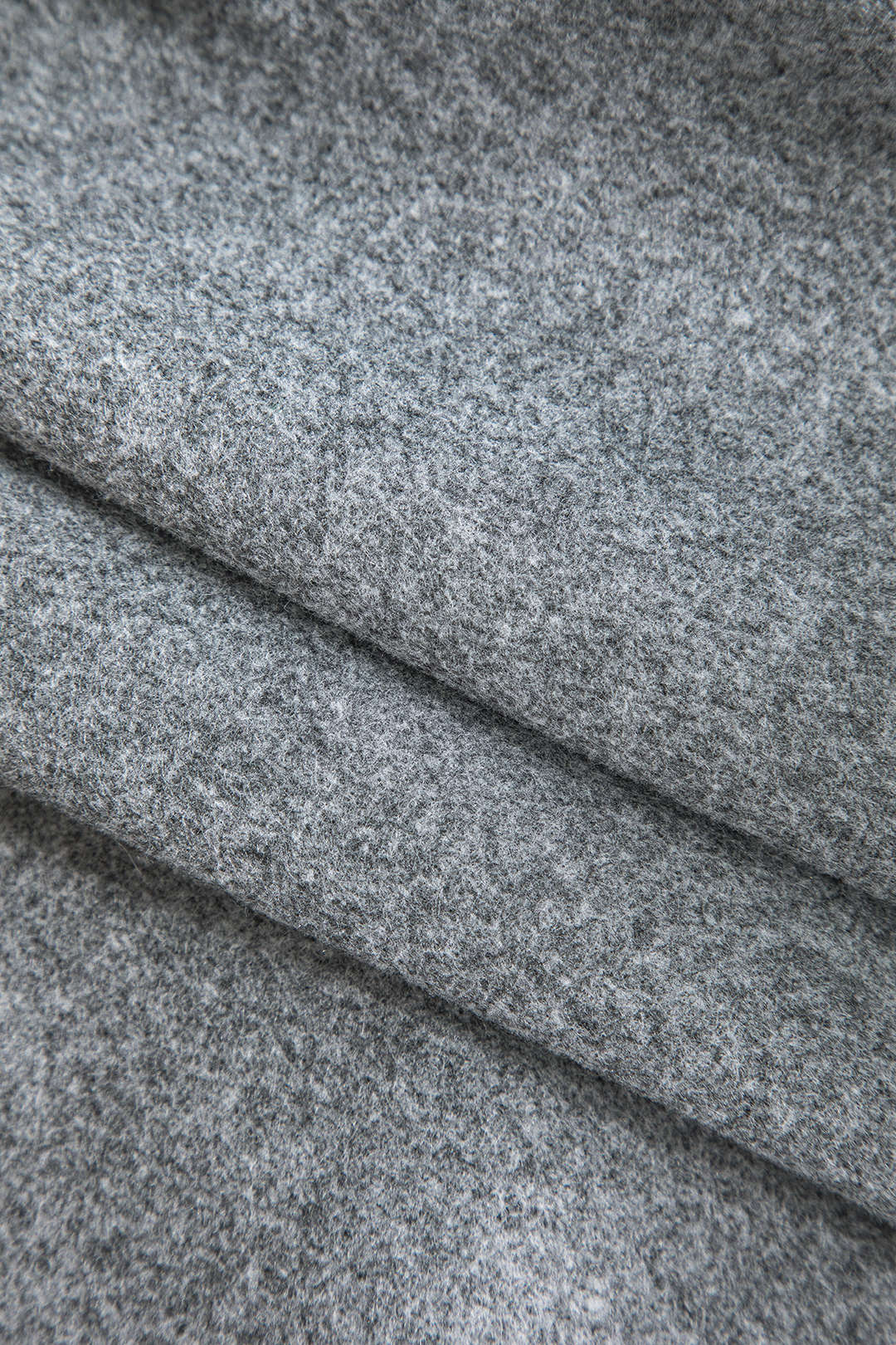 Solid Stand Collar Button Pocket Jacket