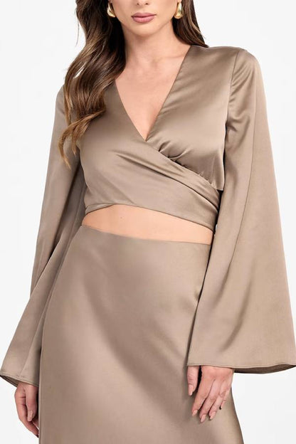 Eco Monica Tie-Front Top