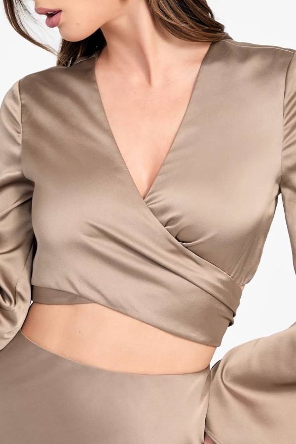 Eco Monica Tie-Front Top