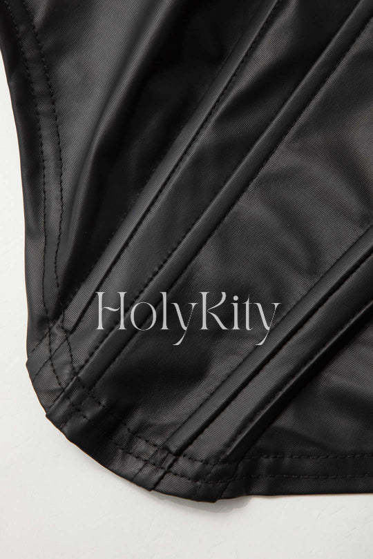 One Shoulder Corset Top