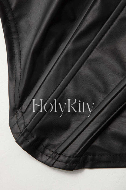 One Shoulder Corset Top