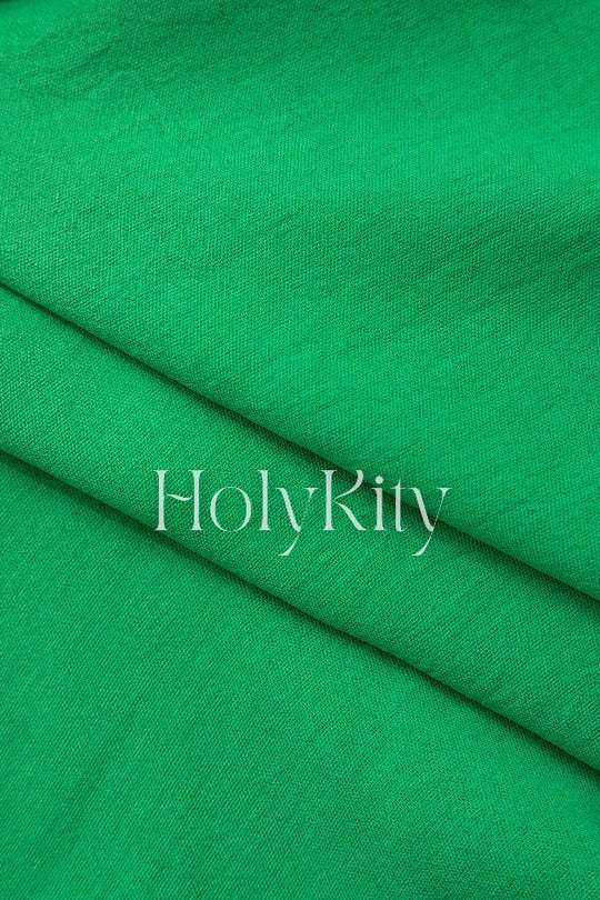 Knot Hem Long Sleeve Shirt