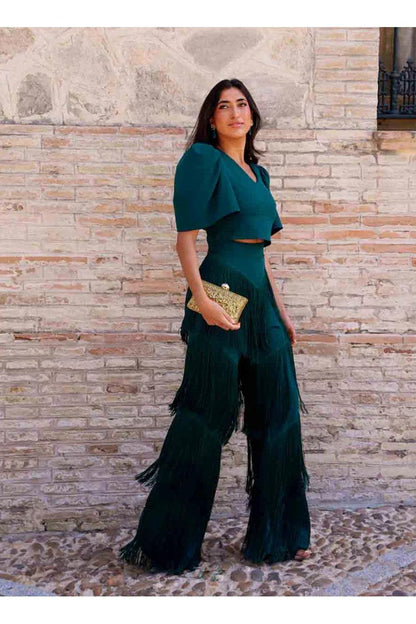 Fringe Pants Set