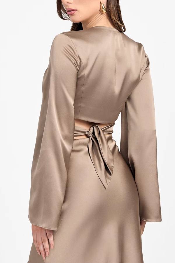 Eco Monica Tie-Front Top