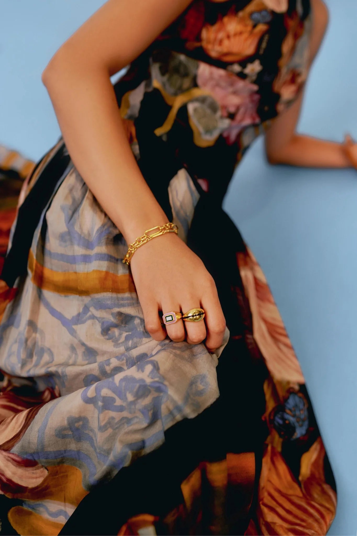 Garden Smocked Maxi Dress