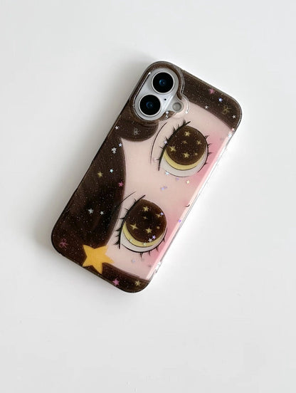 Cartoon Daisy Girl iPhone Case