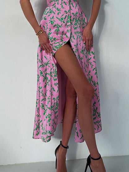 Elegant Doll Collar Fashion Mid-Length Dress