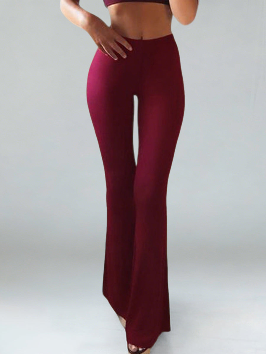 sheenchic Daily White Casual Pants [Pre-Order]