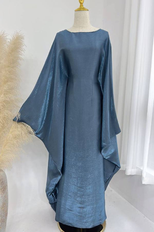 Vestido de manga larga para desplazamientos con temperamento 