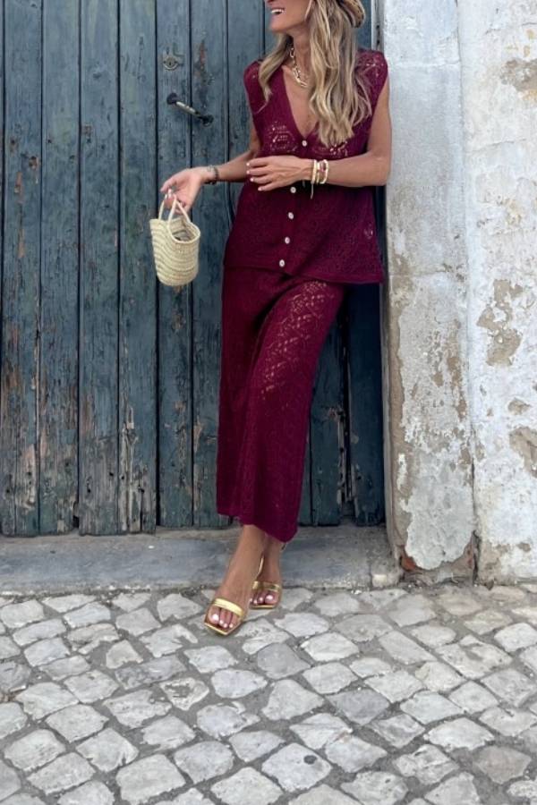 Chaleco de crochet Siena 