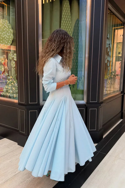 Light Blue Maxi Dress