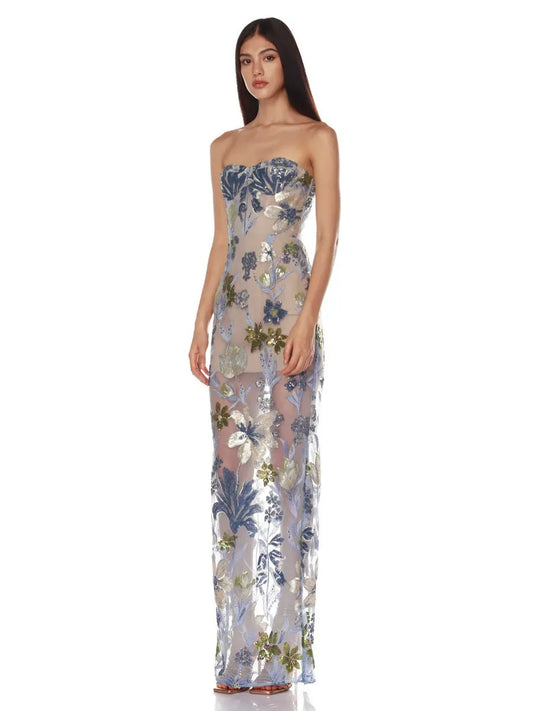 Sequin Flower Fairy Dress