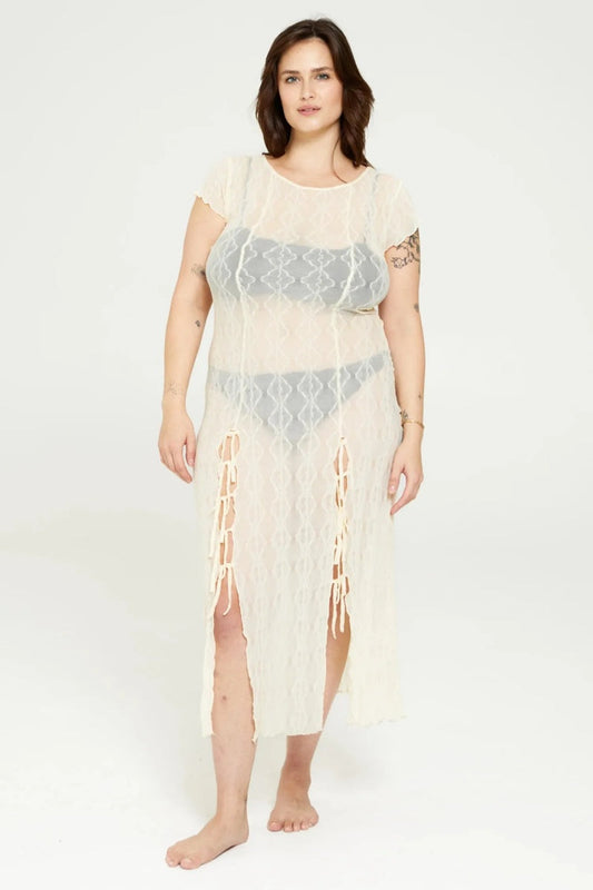 Goth Fairycore Midi Dress for Women