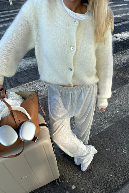 Knitted Vest - White