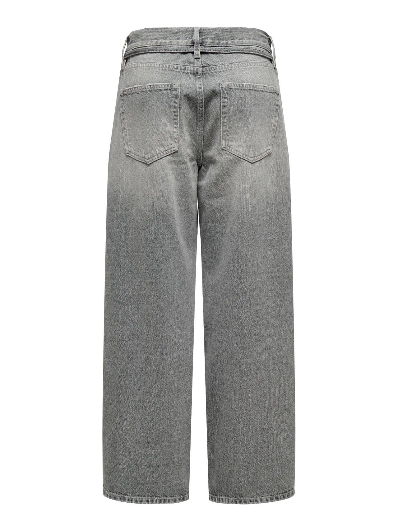 Wide-Leg Grey Jeans | High Waist | Modern Streetwear Denim