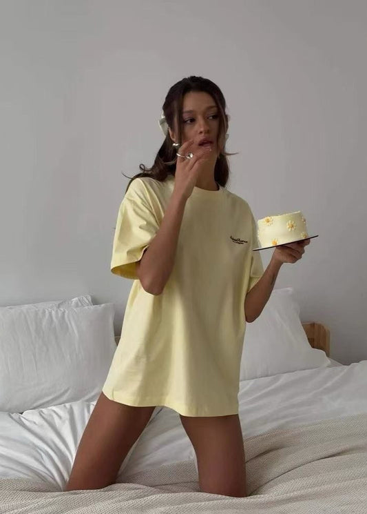 Lemon Drop - Relaxed Fit Cotton Tee