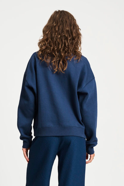 Maison Cotton Sweatshirt | Bon Appétit Print | Relaxed Fit