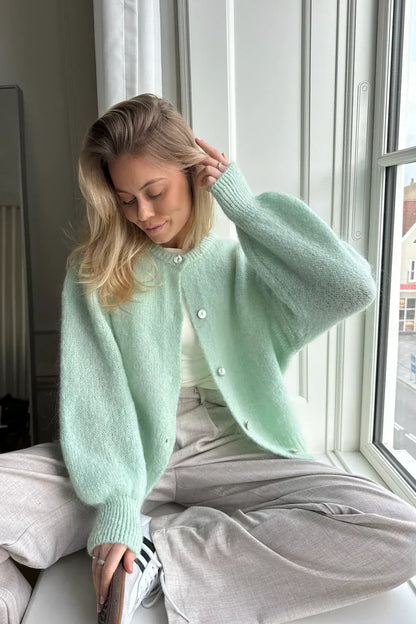 Knitted Vest - Mint